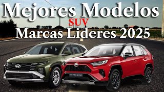 Los mejores modelos de SUV de las marcas líderes 2025 [upl. by Neisa]