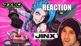 JINX 2XKO Sneak Peak REACTION [upl. by Voe]