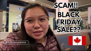 LEGIT BA ANG BLACK FRIDAY SALE  EDMONTON ALBERTA  PINOY IN CANADA [upl. by Ennoryt]