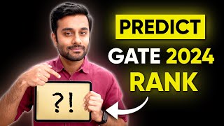 Predict GATE 2024 Rank NOW  Mechanical Rank Predictor [upl. by Eeralih]