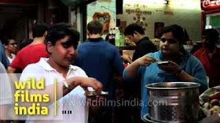 Girls take up Golgappa eating challenge  Delhi [upl. by Porter]