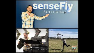 An unboxing of the senseFly eBee X drone and camera options [upl. by Ahsauqram]