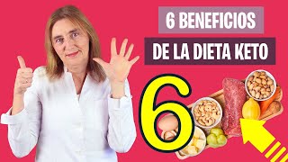 6 BENEFICIOS de la DIETA CETOGÉNICA  Lo mejor de la dieta cetogénica  Nutrición y Dietética [upl. by Anoniw916]