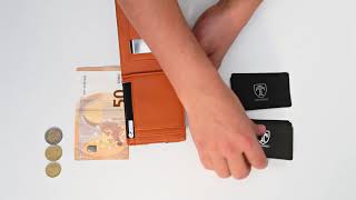 TRAVANDO Slim Wallet quotLONDONquot [upl. by Minette]