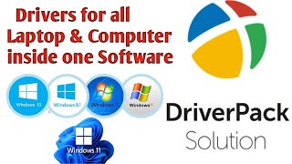 How to Download amp Install DriverPack for your Windows [upl. by Farwell]