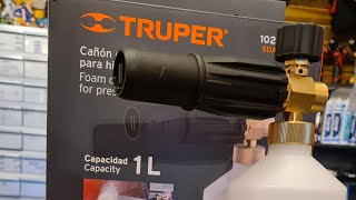 Producto nuevo de catálogo Truper noviembre 22 espumadora profesional código 102403 [upl. by Eux504]