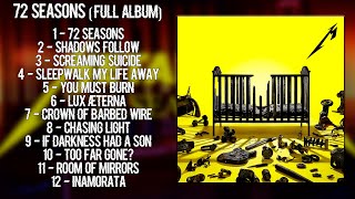 Metallica  72 Seasons 2023 Full Album [upl. by Bain197]