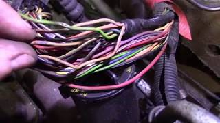 2000 F350 73 stalling rough idle no power and hard start [upl. by Atyekram]