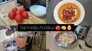 Salmorejo Andaluz 😋parati receta salmorejo cordoba andalucia tomate limon fypシ゚viral [upl. by Minica53]