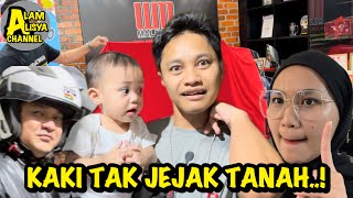 IKUT JEJAK BELLA  Alisya PRANK ALAM MOTOR Suzuki GSX S1000GT [upl. by Ainehs961]