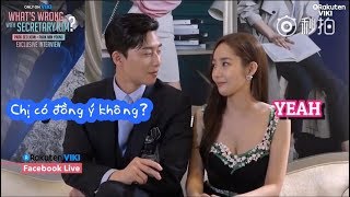 VIETSUB Phỏng vấn Park Seo Joon và Park Min Young cùng VIKI [upl. by Melamie]