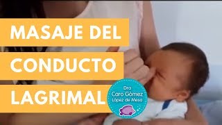 Masaje del conducto lagrimal en niños [upl. by Jonna]