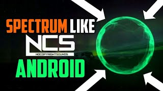 TutorialHow to make visualizerspectrum like ncs on android HINDI [upl. by Yenahs]