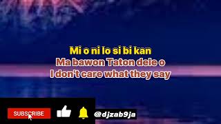 Adewale Ayuba  koloba Koloba Karaoke Version edited by djzab9jatv [upl. by Aynotak]