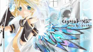 Kagamine Len  Crystal Mic with Lyrics RomajiEnglish [upl. by Buddy]