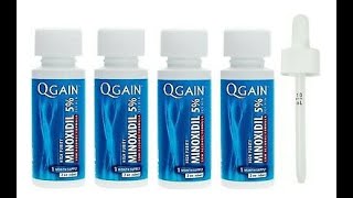 Qgain minoxidil 5 per la ricrescita dei capelli [upl. by Tracy]