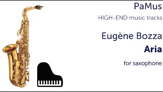 Eugène Bozza Aria for Alto saxophone and Piano [upl. by Siegel]