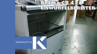 Eiswürfelmaschine Eiswürfelbereiter Brema CB425  wwwkühlmöbel247de [upl. by Ranique501]