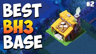 BEST Builder Hall 3 Base Copy Link  BH3 Defense base Anti 2 Star Layout  Clash of Clans [upl. by Susi]