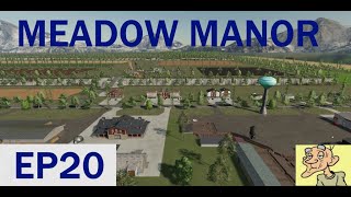 EP20 Lots of Sheep FS22 Meadow Manor Map [upl. by Terchie]