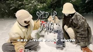 EXO  The First Snow sped up [upl. by Akimad]