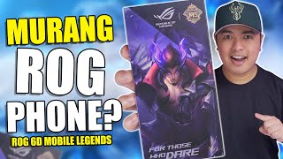 MURANG ROG PHONE  ROG 6D MOBILE LEGENDS EDITION [upl. by Hays]