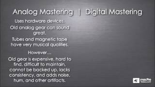 Cubase 5 401 Mastering in Cubase  03 Analog Mastering vs Digital Mastering [upl. by Selhorst]