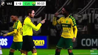 GAMEPLAY SIMULAÇÃO VASCO X CUIABA AO VIVO JOGO DE HOJE ASSISTA AGORA AO VIVO NO PES 2021 [upl. by Earla175]