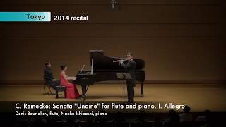 C Reinecke Flute Sonata quotUndinequot Op 167 I Allegro [upl. by Initirb]