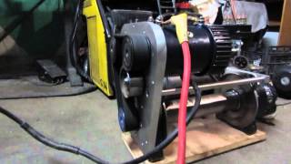 Superwinch Talon twin motor belt drive winch [upl. by Winn]