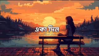 Eka Din একা দিন  Slowed amp Reverb Lyrical video song  Fidaa  Yash  Sanjana  Minar  Arindom🥀 [upl. by Claudius345]