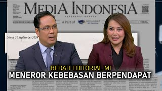 Bedah Editorial MI  Meneror Kebebasan Berpendapat [upl. by Hauger]