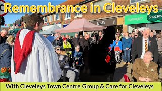 Remembrance Day in Cleveleys [upl. by Hokanson]