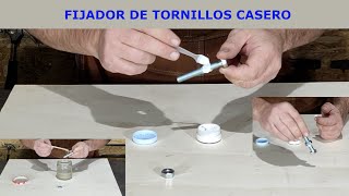 Fijador de tornillos casero 2 mezclas diferentes [upl. by Reynard]