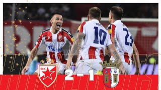 Crvena zvezda  Braga 21 highlights [upl. by Golter]