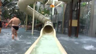 Center Parcs Bostalsee Nohfelden  Water Play House Onrides [upl. by Neillij]