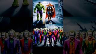 Hulk and Thor vs ghost and jokers vs ironman [upl. by Adnahc]