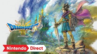 DRAGON QUEST III HD2D Remake – Release Date Trailer – Nintendo Switch [upl. by Mavra11]