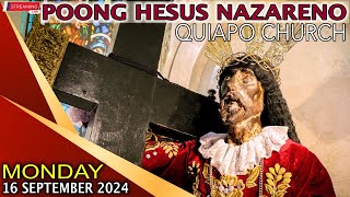 LIVE Quiapo Church · Online Mass · 16 September 2024 · Monday [upl. by Rj]