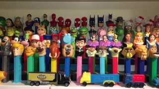 My PEZ dispenser collection [upl. by Odel192]