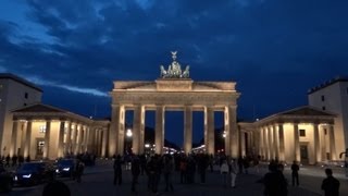 Berlin Germany  Brandenburg Gate HD 2013 [upl. by Dare]