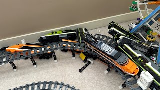 LEGO Train Crash and Fails Compilation 5 [upl. by Edgell]