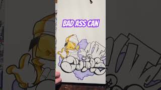 Can Control hiphop graffitiart timelapse graffiti graffitilife [upl. by Baalman]