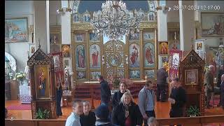 Ukrainian Autocephalous Orthodox church Essendon service [upl. by Wolsky]