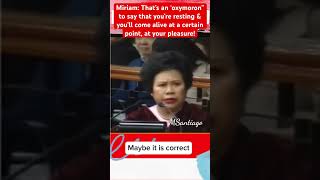 That’s an OXYMORON miriam got irritated expressed disappointment trending viralvideo fyp [upl. by Vivyan]