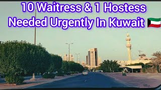 watch 10 Waitress and 1 Hostess Needed Urgently In Kuwait 🇰🇼 130kd salary amp 20kd Food Allowance [upl. by Luas622]