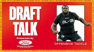 Draft Talk Offensive Tackle  Kansas City Chiefs [upl. by Carrington]