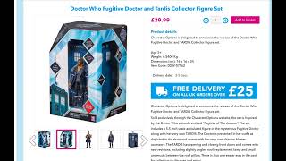 Is It Doctor Who Fugitive Doctor and Tardis OVERPRICED [upl. by Hinch262]