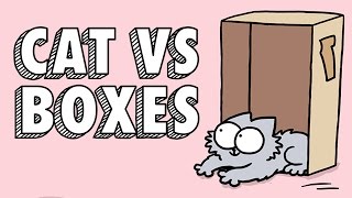 Cat vs Boxes Simon’s Cat  GUIDE TO [upl. by Anwat]