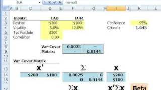 Marginal value at risk marginal VaR [upl. by Viddah]